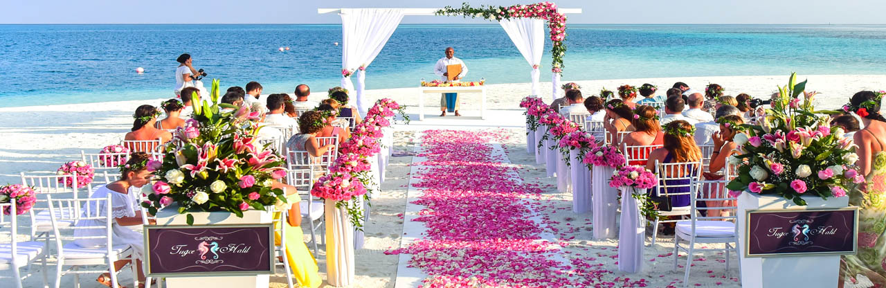 Wedding on the beach, Cannes